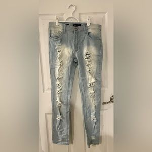 Hollywood Vine Boyfriend Blue Jeans size 7